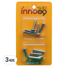 Innotime 傢俱用組裝螺栓 + 螺帽組, 30mm, 30mm, 3組