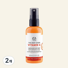 더바디샵 비타민 C 에너자이징 훼이스 미스트, 100ml, 2개