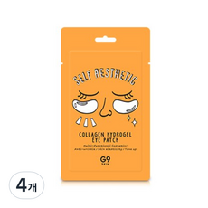 지나인스킨 셀프 에스테틱 콜라겐 하이드로겔 아이패치, 5개입, 4개