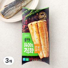 풀무원 직화 순살삼치, 3개, 80g
