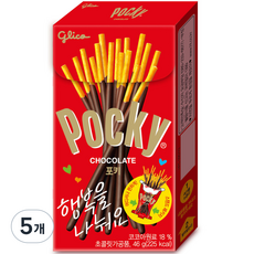 glico 格力高 Pocky 百奇 原味棒棒餅乾, 46克, 5個