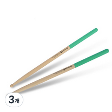 레츠고고 드럼스틱, 그린, 3개