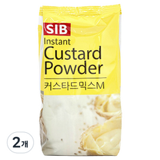 SIB 卡士達預拌粉 M, 1kg, 2個