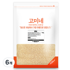 고미네 쌀눈, 500g, 6개
