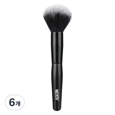 CALA 專業黑色蜜粉刷, 混色, 6個