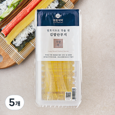 일품식탁 김밥단무지, 400g, 5개