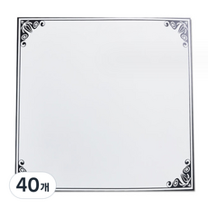 알로데 테두리 패턴 색도화지 TYPE 16, 40개