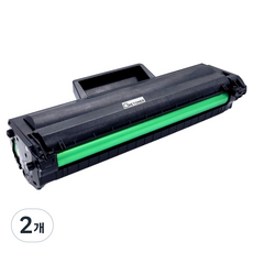 그래토너 삼성 프린터 MLT-K200L 호환 대용량 재생 토너, 검정, 2개