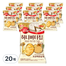 HAITAI 海太 蜂蜜奶油起司洋芋片, 20個, 120g