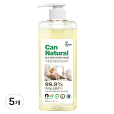 G.Clean 綠泉 環保天然廚房洗潔精 可用於清洗奶瓶的廚房洗潔精, 5個, 500ml