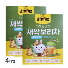 Elvin's Soft Leaves 溫和的新芽大麥茶, 大麥味, 4件