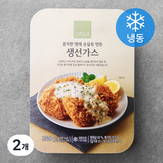 올가홀푸드 명태순살 생선가스 3개입 (냉동), 240g, 2개
