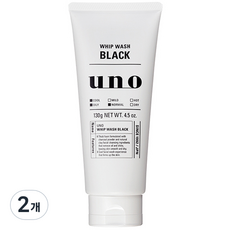 uno 黑炭潔顏慕斯, 130g, 2個