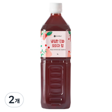 이제부터 냉침한 진짜 오미자 청, 1L, 2개