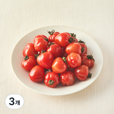 무농약 루비벨 토마토, 3개, 750g