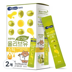 베베쿡 처음먹는 유기농 올리브유 스틱 14p, 2개, 140ml