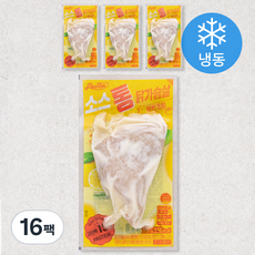 맛있닭 소스 통 닭가슴살 레몬크림 (냉동), 100g, 1개입, 16개