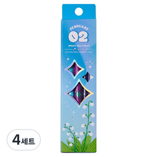 monAmi Plus Pen 3色組 2月, 4個, sky blue, purple, midnight