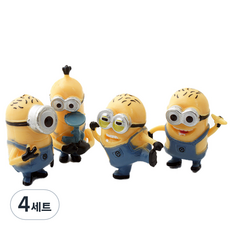 미니언즈 슈퍼배드 미니피규어 4종 세트, 4세트