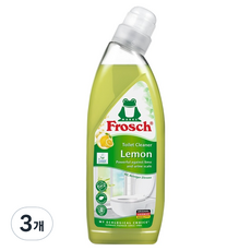 Frosch 德國小綠蛙 馬桶清潔劑 檸檬, 單色, 3個