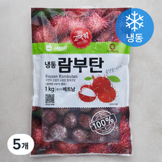 고마워 재호 람부탄 (냉동), 5개, 1kg