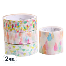 The Homes 和紙膠帶4入組, 混色, 2套