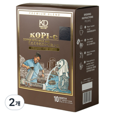 KGG咖啡烘焙坊 新加坡袋裝牛奶咖啡 Kopi C, 2個, 10入, 27g