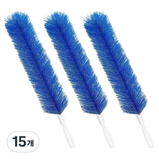 아워웍스 선풍기 에어컨 틈새 청소 브러쉬, 파란색, 15개