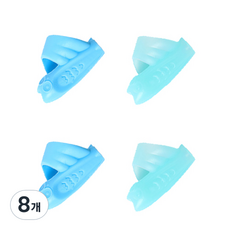 GGOSA 握筆輔助器 貓頭鷹款, 藍色, 8個