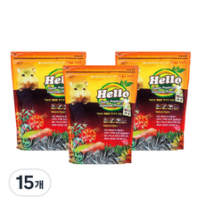 헬로 햄스터 사료, 1.1kg, 15개