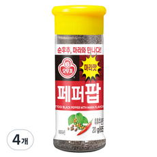 OTOKI 不倒翁 Pepper Pop黑胡椒粒 麻辣口味, 20g, 4個