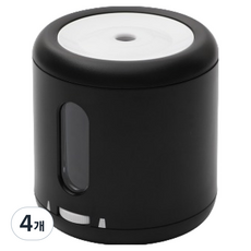 모닝글로리 비움 전동 연필깎이, 4개, 블랙