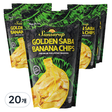 Sun Harvest黃金馬鈴薯香蕉片, 20個, 200g