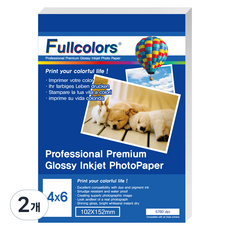 풀컬러즈 포토용지 230g, 4X6, 200개