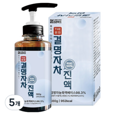 조은약초 더 편한 결명자차 진액, 560g, 5개