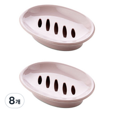 THE ZAKKA 多用途肥皂架, 粉紅色, 8個