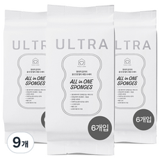 Mother's HOME All in One海綿三層多功能菜瓜布 6入 主商品, 9個