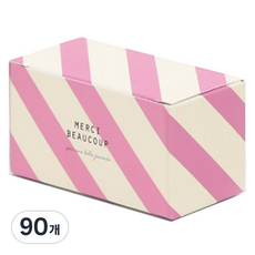 딸기바닐라 꼬마박스, 혼합색상, 90개