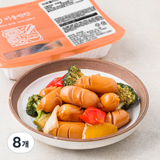 비움반찬 브로콜리소시지야채볶음, 160g, 8개