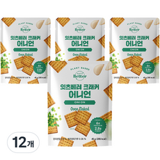 EAT'S Better 烘烤餅乾 洋蔥口味, 45g, 12包