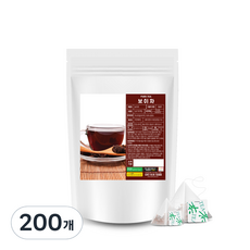 건강스토리 보이차 삼각티백, 1g, 100개입, 2개
