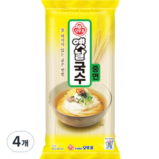 오뚜기 옛날 국수 중면, 700g, 4개
