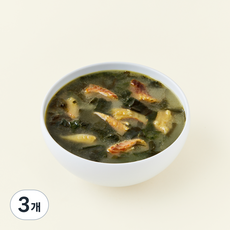 정미경키친 용대리 황태미역국, 650g, 3개