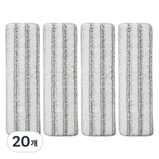 Milema Revol V2 噴霧拖把專用拖布墊 白色, 20個