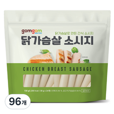 곰곰 닭가슴살 소시지, 30g, 96개
