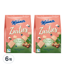 莊園威化奶油牛軋糖, 200g, 6個