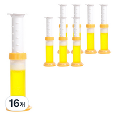 withWIN 스탬프 젤 클리너 변기세정제 옐로우 레몬향, 40g, 16개