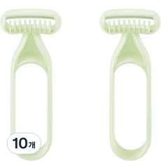 시토닉 제모 바디 여성용 트리머 그린, 1개입, 10개