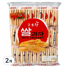 고소한 쌀과자, 200g, 2개
