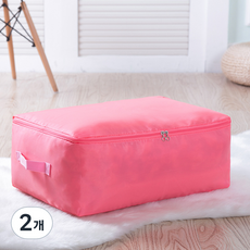디미스 가벼운 이불 파우치, 핑크, 2개